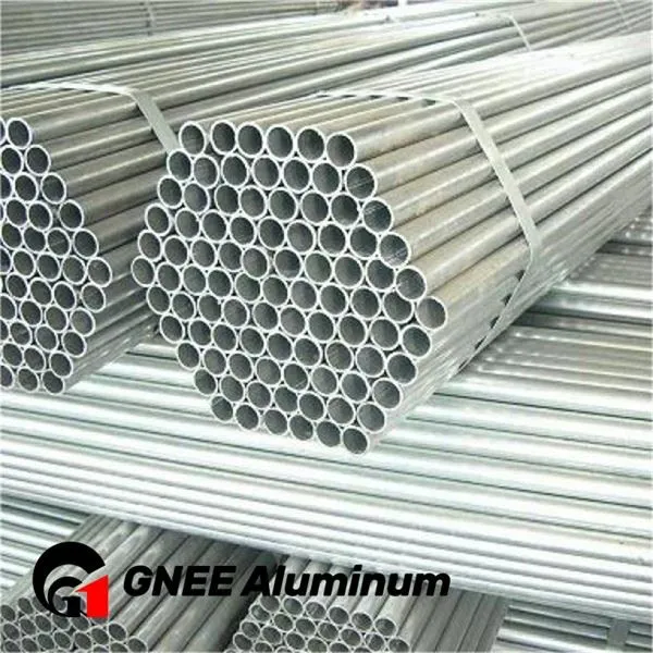 6061 Silver Anodized Seamless Aluminum Tube